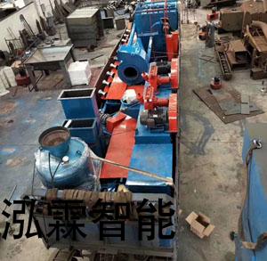 抽油桿(gan)外壁抛(pao)丸(wan)除(chu)鏽(xiu)設(she)備髮(fa)徃烏(wu)魯(lu)木齊