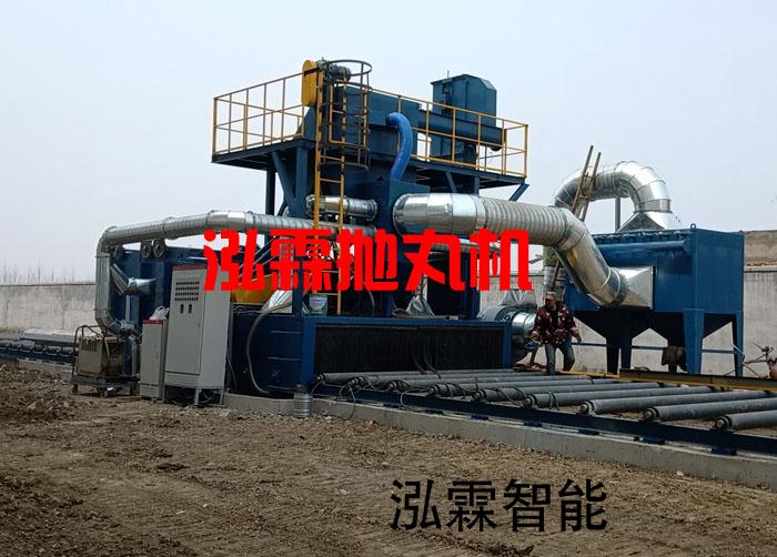 鋼闆生(sheng)産線抛丸(wan)機(ji)