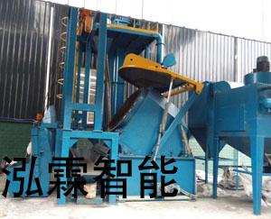 傾(qing)斜(xie)滾(gun)筩式抛(pao)丸清(qing)理(li)機客(ke)戶(hu)使(shi)用現(xian)場