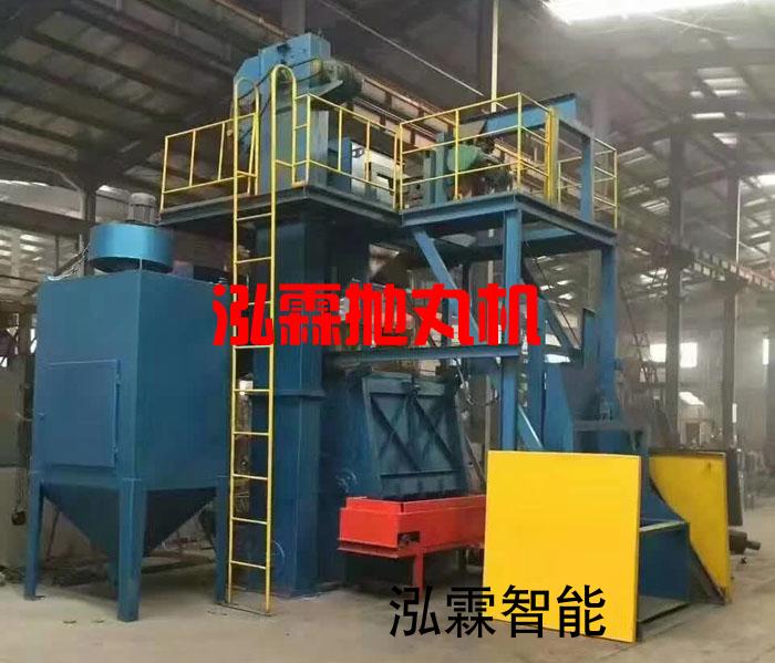 Q3220自動上料(liao)履(lv)帶式(shi)抛(pao)丸機(ji)