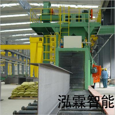 H型鋼(gang)抛丸(wan)機(ji)-工(gong)字鋼除鏽設備