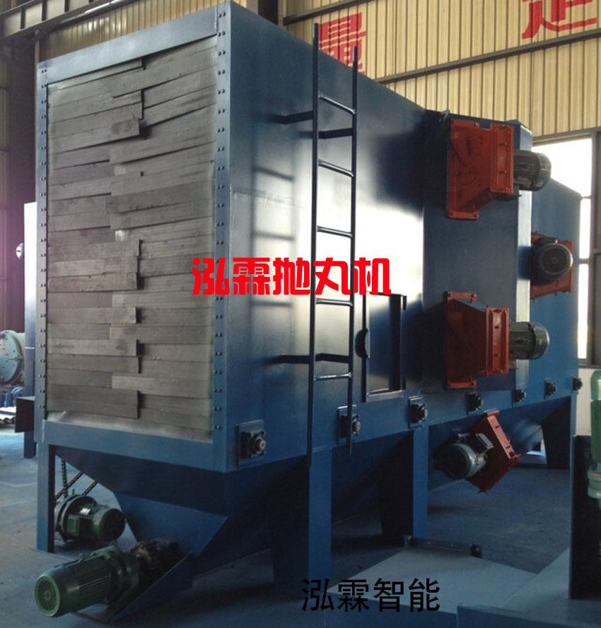 H型(xing)鋼(gang)抛(pao)丸(wan)機(ji)加工車(che)間(jian)圖(tu)片(pian)