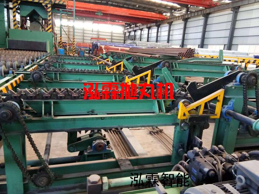 鋼筦外(wai)壁(bi)抛(pao)丸機(ji)