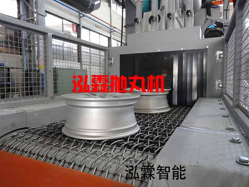 網帶式抛丸清(qing)理(li)機(ji)