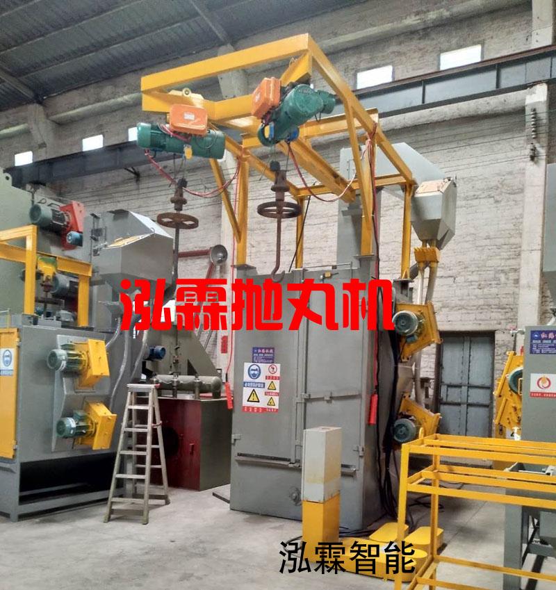 Q378單弔(diao)鉤式抛丸(wan)機，抛丸清(qing)理機