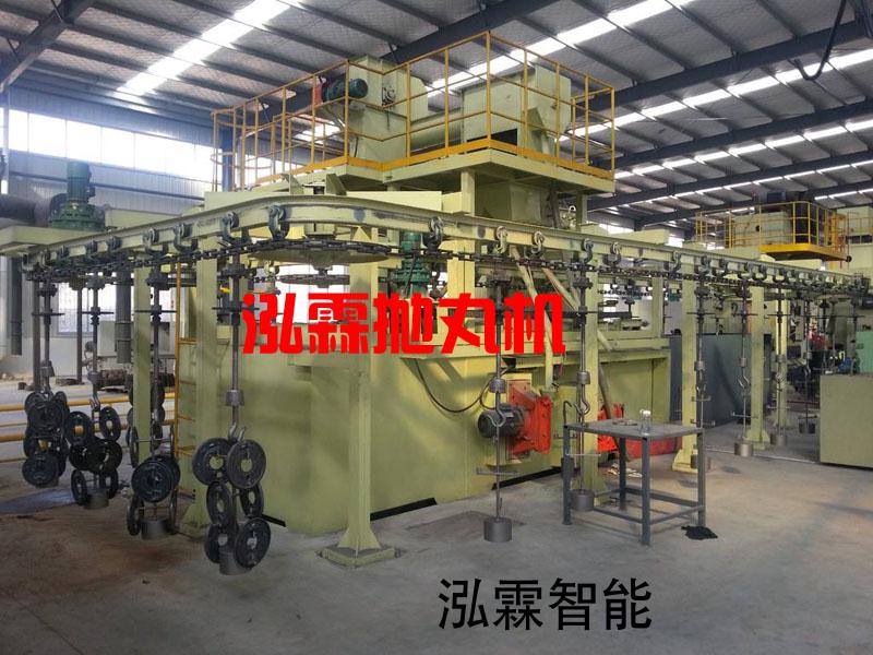 Q48懸鏈(lian)步進(jin)式(shi)抛丸機