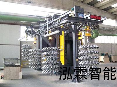 Q48懸(xuan)鏈(lian)步(bu)進式(shi)抛(pao)丸(wan)機