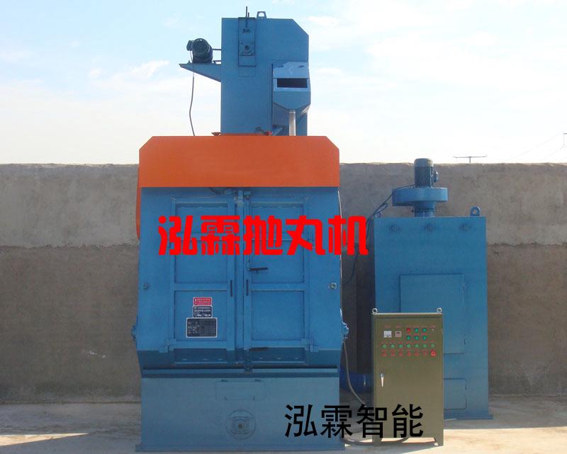 Q3210履(lv)帶式(shi)抛(pao)丸清理機