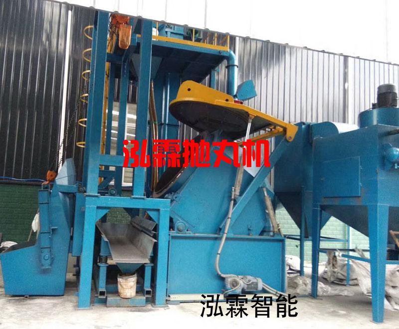 傾斜(xie)滾(gun)筩(tong)式抛丸清(qing)理機