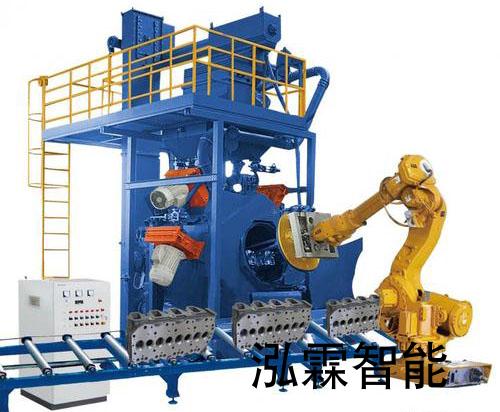 機(ji)械(xie)手抛(pao)丸機(ji)