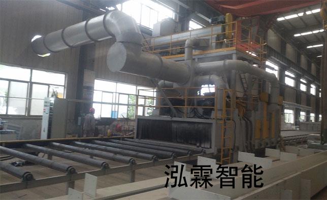 掛車(che)底盤(pan)抛丸(wan)機(ji) 掛車底盤抛(pao)丸機