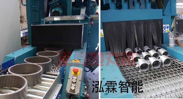 小(xiao)型網(wang)帶通過式(shi)抛(pao)丸機