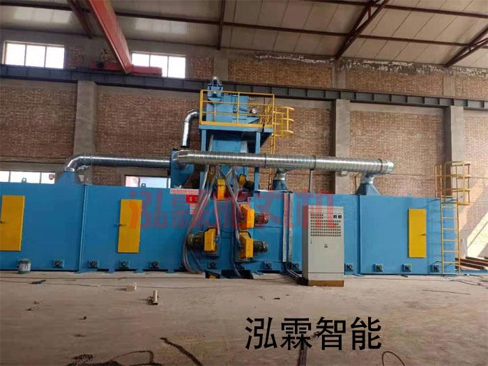 輥道(dao)通過式(shi)抛丸(wan)機 輥道通(tong)過(guo)式(shi)抛丸機